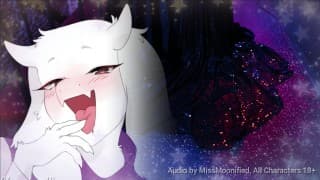 你有没有射到地下来拯救我们？（Toriel Undertale 毛茸茸的色情音频）