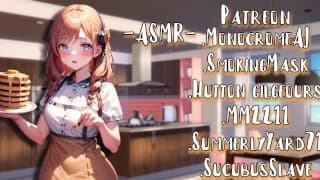 ASMR|[有益健康的RP]甜蜜的妻子给你做早餐 [F4M/双耳]