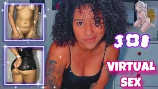 JOI VIRTUAL SEX- Você é um viciado em punheta e só pode bater quando eu mandar ROLEPLAY /JOI