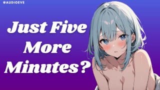 [F4M] Just Five More Minutes? | Girlfriend Experience Morning Sex ASMR Audio Roleplay