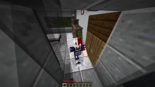 在 MINECRAFT 中用可怕的面具拖钓村民！