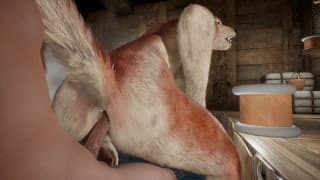 Frostbitten & Furry: A Steamy Wolf Rescue
